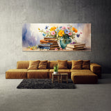 Books Floral Literary Harmony 28