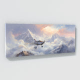 Plane Cloudkissed Peaks 37