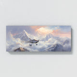 Plane Cloudkissed Peaks 37