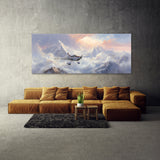 Plane Cloudkissed Peaks 37