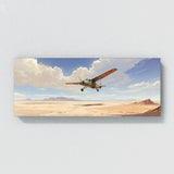 Plane Desert Sky Voyage 34