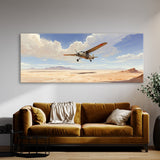 Plane Desert Sky Voyage 34