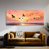 Silhouette Evening Soar 26