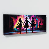 Silhouette Neon Dance 89