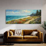 Mediterranean Floral Coastal 60