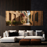 Mediterranean Sunlit Alley 73