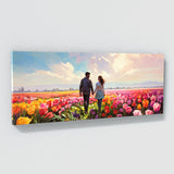 Couple Joyful Walk 10