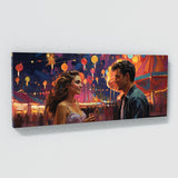 Couple Vibrant Carnival Night 48