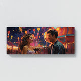 Couple Vibrant Carnival Night 48