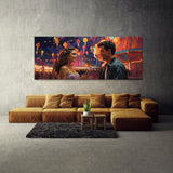 Couple Vibrant Carnival Night 48