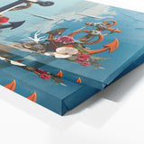 Anchor Marine Symbol Collage 90