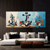 Anchor Marine Symbol Collage 90