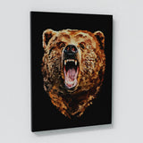 Bull & Bear Heads Wall Art