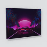 Synthwave Car Wall Art