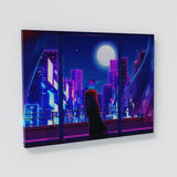 Synthwave View Wall Art