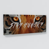 Stay Hungry Tiger Wall Art