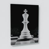 Chess Fallen Pieces Sense Canvas