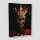 Skeleton King Queen Wall Art