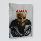 Skeleton King Queen Wall Art