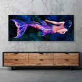 Mermaid Underwater Wall Art