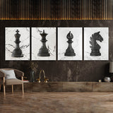 Chess Pieces Wall Art