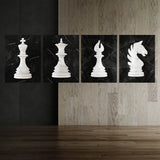 Chess Pieces Wall Art