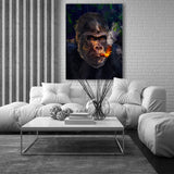 Gorilla Cigar Wall Art