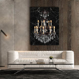 Gothic Chandelier Sense Canvas