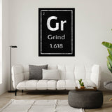 Grind Periodic Wall Art