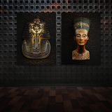 Pharaoh King Queen Wall Art