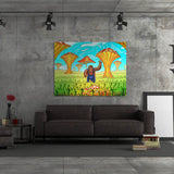 Psychedelic Monkey Wall Art