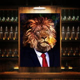 Lion Cigar Wall Art