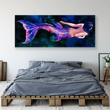 Mermaid Underwater Wall Art