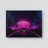 Synthwave Car Wall Art