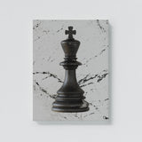Chess King Black Sense Canvas