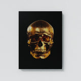 Skull Gold Wall Art