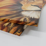 Half Lion Half Lioness Wall Art