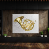 French Horn Wall Art