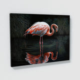 Flamingo Realistic Pond 1 Wall Art