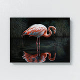 Flamingo Realistic Pond 1 Wall Art