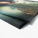 Flamingo Realistic Scene 8 Wall Art
