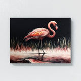 Flamingo Realistic Shallow 3 Wall Art