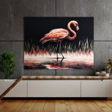 Flamingo Realistic Shallow 3 Wall Art