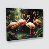 Flamingo Vibrant Lively Tropical 7 Wall Art