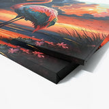 Flamingo Vibrant Tropical 16 Wall Art