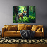 Fox Forest Sunlight 14 Wall Art