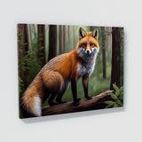 Fox Red Forest Realistic 2 Wall Art