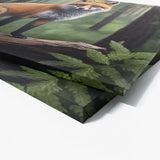 Fox Red Forest Realistic 2 Wall Art