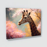 Giraffe Cherry Blossom 14 Wall Art