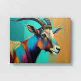 Goat Abstract 20 Wall Art